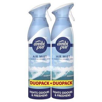 Ambi Pur - sprej, Ocean Mist, 2x185 ml