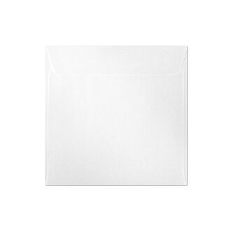 Ozdob.obálky Millenium - 15,8x15,8 ,120g,bílé,10ks