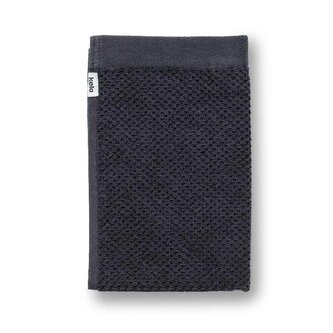 KELA Ručník pro hosty Lavinia 100% bavlna černá 30,0x50,0cm KL-23941