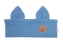 Čelenka Cat s oušky pro děti Hand Made - jeans, 4-8 let; 104/128 (4-8l)