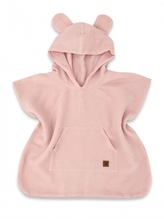 Dětské mušelínové pončo lux s kapucí Teddy, rychleschnoucí, 110/122; 110/122