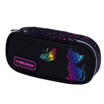 Piórnik Head Golden Effect Rainbow Kitty AC6