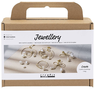 Zestaw do biżuterii z drutu Kolczyki, Creative