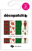 Papiery foliowane Dziadek do orzechów 4 ark. TD926C, Decopatch