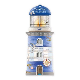 Trötsch Formkalender Familienkalender Leuchtturm 2026