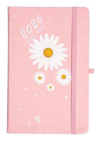 Kalendarz 2025/2027 A5 18M tyg. Hip Hop stokrotka Kalendarz 2025/2027 A5 18M tyg. Hip Hop stokrotka