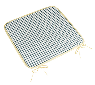 Sedák BERTA hladký - Šedá,Bílá - 40x40 cm