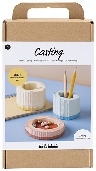 Zestaw do odlewów Naczynia na biurko, Creative