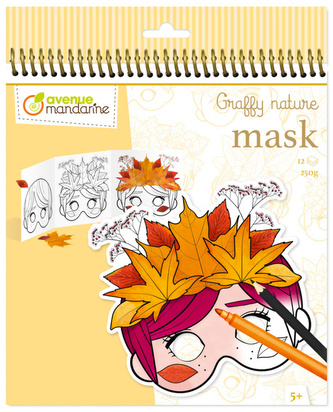 Kolorowanki Natura Maski, Avenue Mandarine