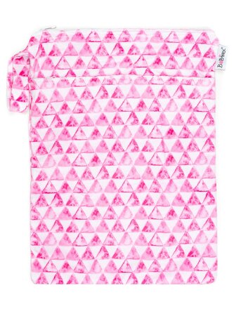 Bobánek Nepromokavá taška extra jemná normal - Trojúhelníčky