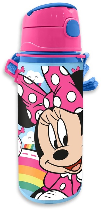 Butelka na wodę 600ml aluminiowa z uchwytem Minnie, Kids Butelka na wodę 600ml aluminiowa z uchwytem Minnie, Kids