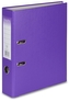 Segregator A4-50mm dźwig. z listwą Biznes fioletowy, VauPe