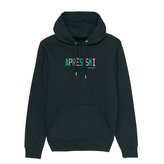 Mikina Apres Ski rainbow černá Černé XS