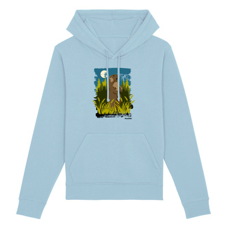 Mikina Svišť tatranský modrá Modré L