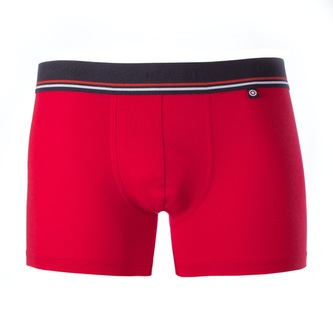 Boxerky Fusakle pánské dlouhé červené Modal Červené S Boxerky Fusakle pánské dlouhé červené Modal Červené S