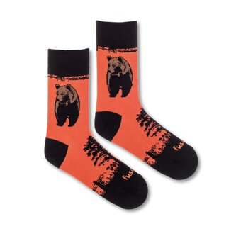 Ponožky Medvěd tatranský Oranžové S (35-38)