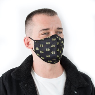 Rouška Fusakle Na zdraví černé Černé