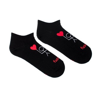 Kotníkové ponožky Frajeři Černé S (35-38)