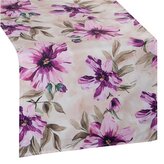 Venkovní vzorovaný běhoun - ubrus  FLOWERS I. 40x180 cm Mybesthome