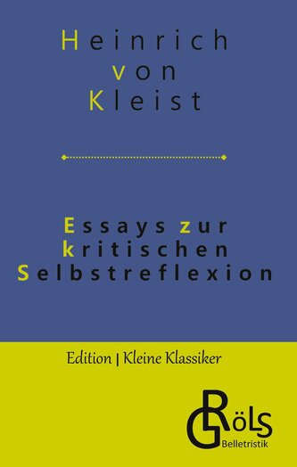 Essays zur Selbstreflexion