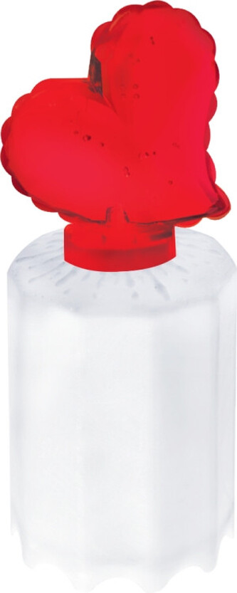 LED svíčka     SRDCE červená