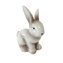 FIGURKA DOLOMITOWA ZAJĄC 9X6,5X11 CM BIAŁO-BRĄZOWA