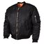 Bunda pilotní MFH MA1 - černá, 3XL