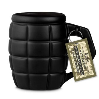 Kubek Granat gigant czarny