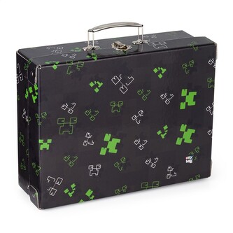 Oxybag Kufřík lamino hranatý A4 - OXY NEXT Green Cube