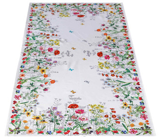 Vzorovaný ubrus - běhoun na stůl SPRING MEADOW IV. 60x120 cm Mybesthome