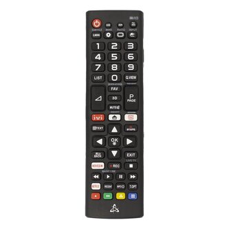 SBOX dálkový ovladač pro LG TV, černá (RC-01403)