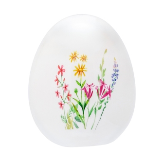 PRZEBUDZENIE NATURY FIGURKA PORCELANOWA JAJKO 9X8,5X10 CM
