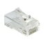 XtendLan Konektor RJ45 CAT6 UTP, EZ type, drát, balení 100ks