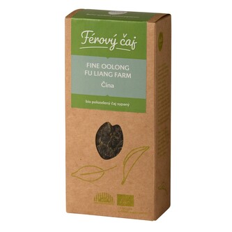 Fairobchod Bio polozelený čaj Fine Oolong Fu Liang sypaný, 70 g