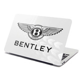 Samolepka na notebook Bentley na bílé: 38x26 cm