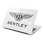 Samolepka na notebook Bentley na bílé: 38x26 cm