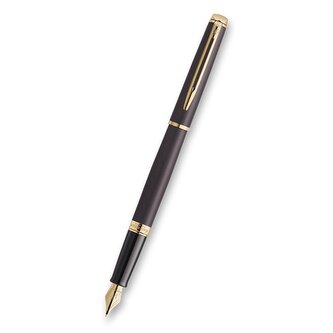 Waterman Hémisphére The Understated Edit Lava Black GT plnicí pero, výběr hrotu M
