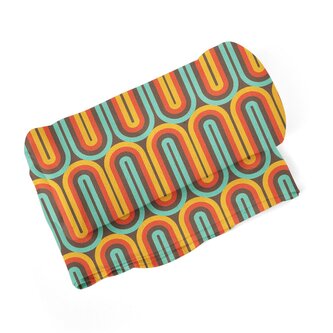 Deka Retro vlny: 190x140 cm