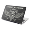Samolepka na notebook Harley-Davidson S křídly: 29x20 cm
