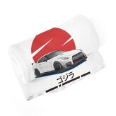 Deka Nissan GTR 35 Japonské slunce: 150x120 cm