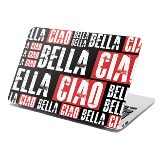 Samolepka na notebook La Casa de Papel Professor or Bella Ciao motiv 2: 38x26 cm