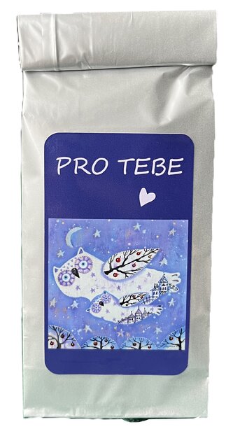 Čaj - sovy – rozkvetlá zahrada