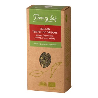Fairobchod Bio zelený čaj Tibetský chrám snů sypaný, 70 g
