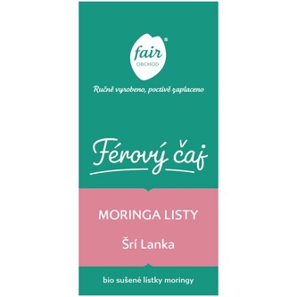 Fairobchod Bio sušené listy moringy ze Šrí Lanky, 30 g Fairobchod Bio sušené listy moringy ze Šrí Lanky, 30 g