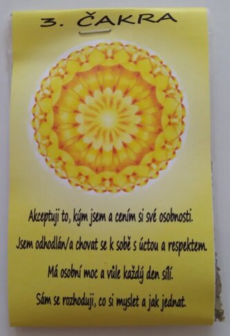 Čajíček - 3.čakra