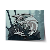 Plakát Zaklínač V mlze: 120x80 cm