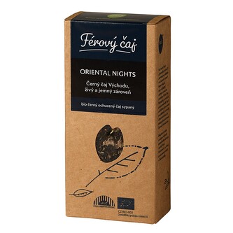 Fairobchod Bio černý čaj Noci Orientu sypaný, 70 g