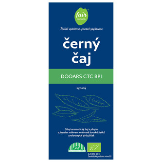 Fairobchod Bio černý čaj Indie Dooars CTC BP1 sypaný, 100 g Fairobchod Bio černý čaj Indie Dooars CTC BP1 sypaný, 100 g