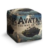 Taburet Cube Avatar The Way of Water Létající město: 40x40x40 cm