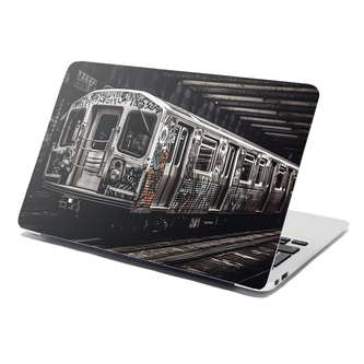 Samolepka na notebook Městské metro s graffiti: 29x20 cm